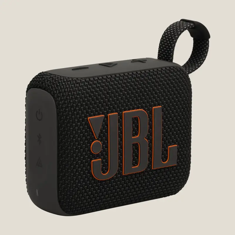 JBL Go 4 · Parlante Bluetooth portátil, color negro