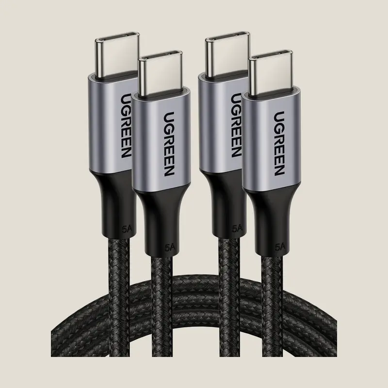 Ugreen Cable USB-C a USB-C 100W · 1 m · pack ×2