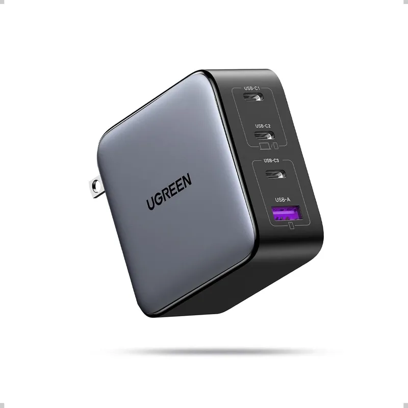 Ugreen Nexode 100W GaN · 4 puertos
